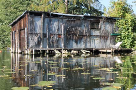 Boathouse in New Venice